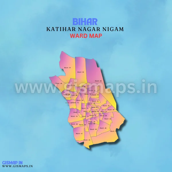 Katihar Nagar Nigam Ward Map